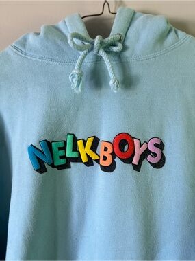 Light Blue FULL SEND NELKBOYS Hoodie